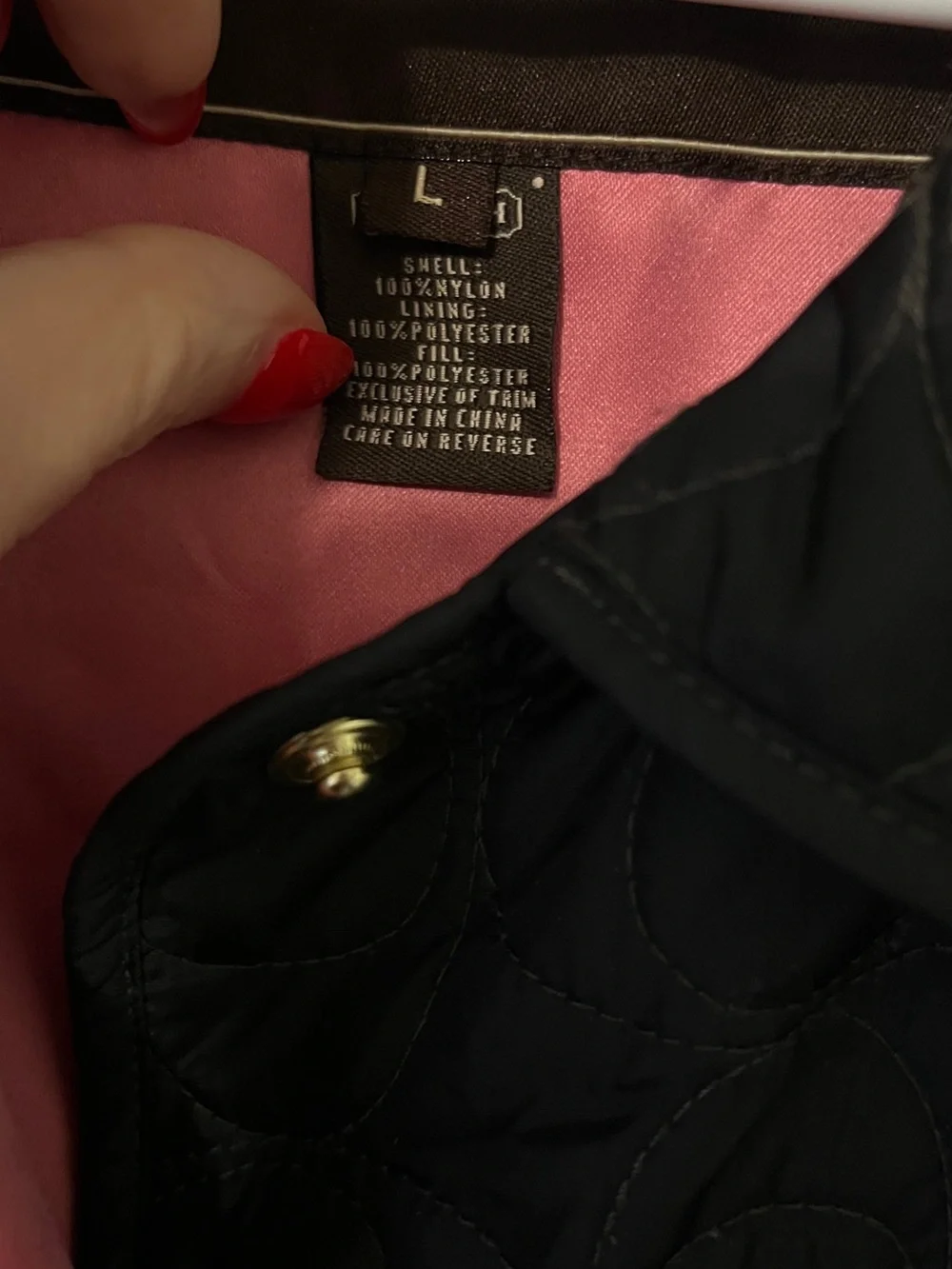 Coach classic quilted